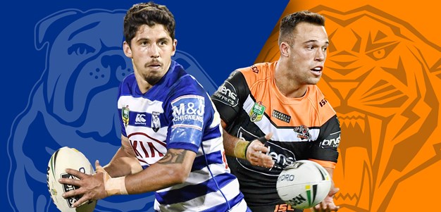 Bulldogs v Wests Tigers: Ogden in; Garner starts for injured Aloiai