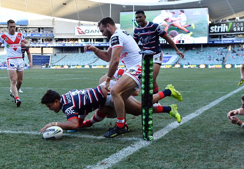 Roosters centre Latrell Mitchell.