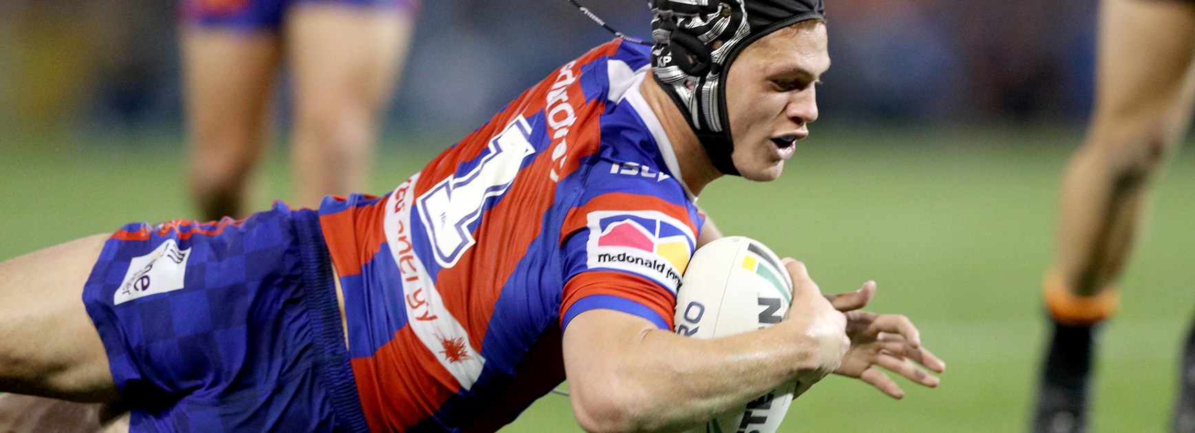 Knights fullback Kalyn Ponga.