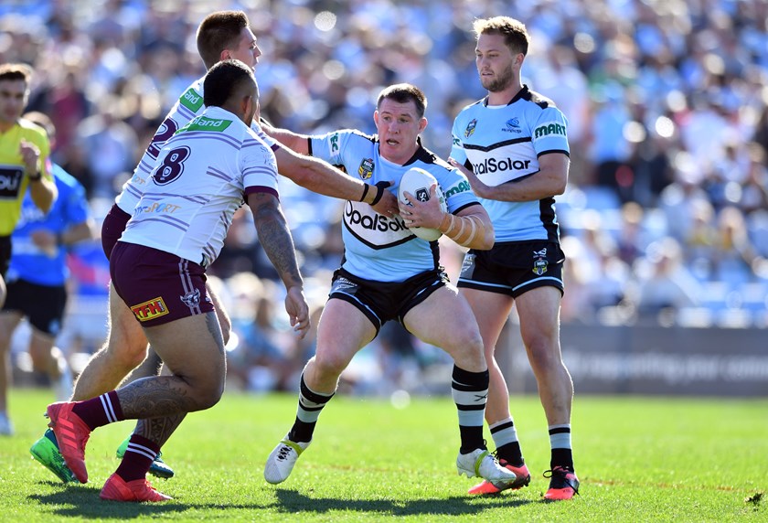 Sharks prop Paul Gallen.