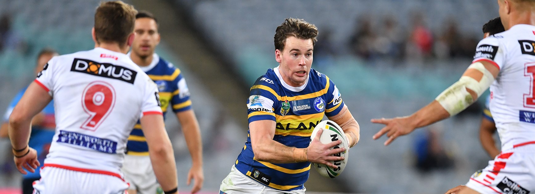 Eels centre Clint Gutherson.