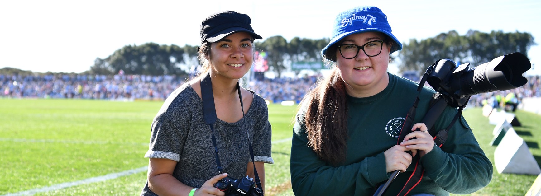 Bronte Nener (left), Tahlia Crane (right)