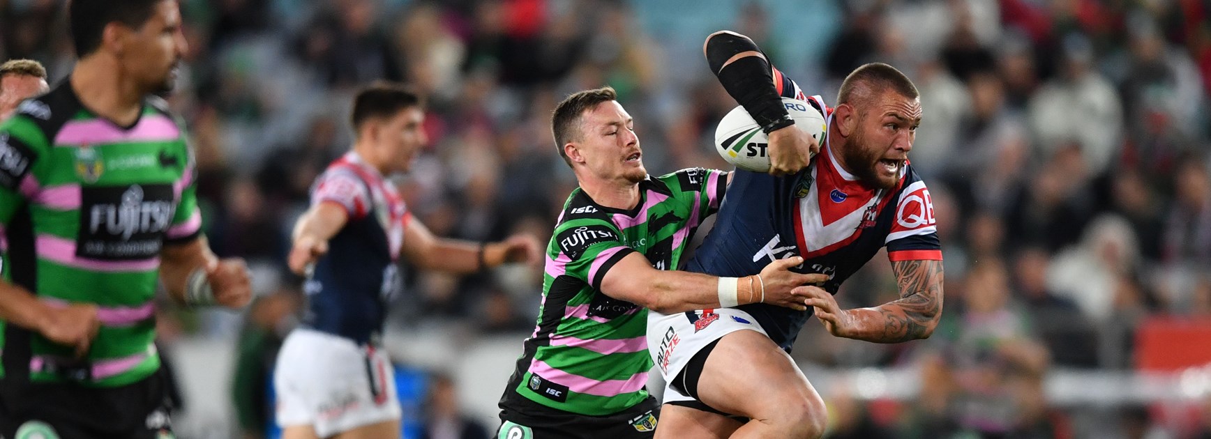 Roosters prop Jared Waerea-Hargreaves.