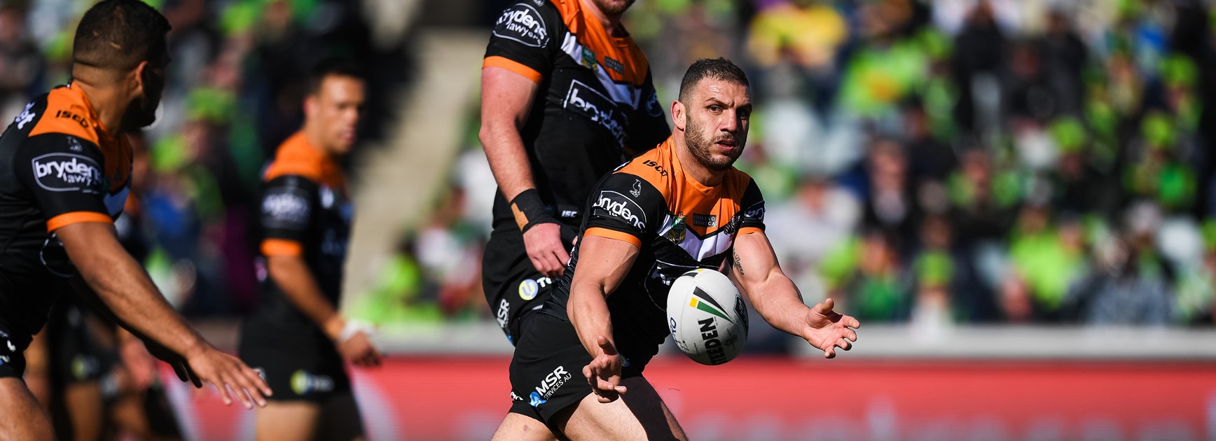 Wests Tigers hooker Robbie Farah.