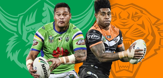 Raiders v Wests Tigers: Sezer sidelined, Tigers tweak bench