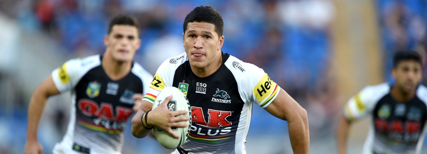 Penrith winger Dallin Watene-Zelezniak.