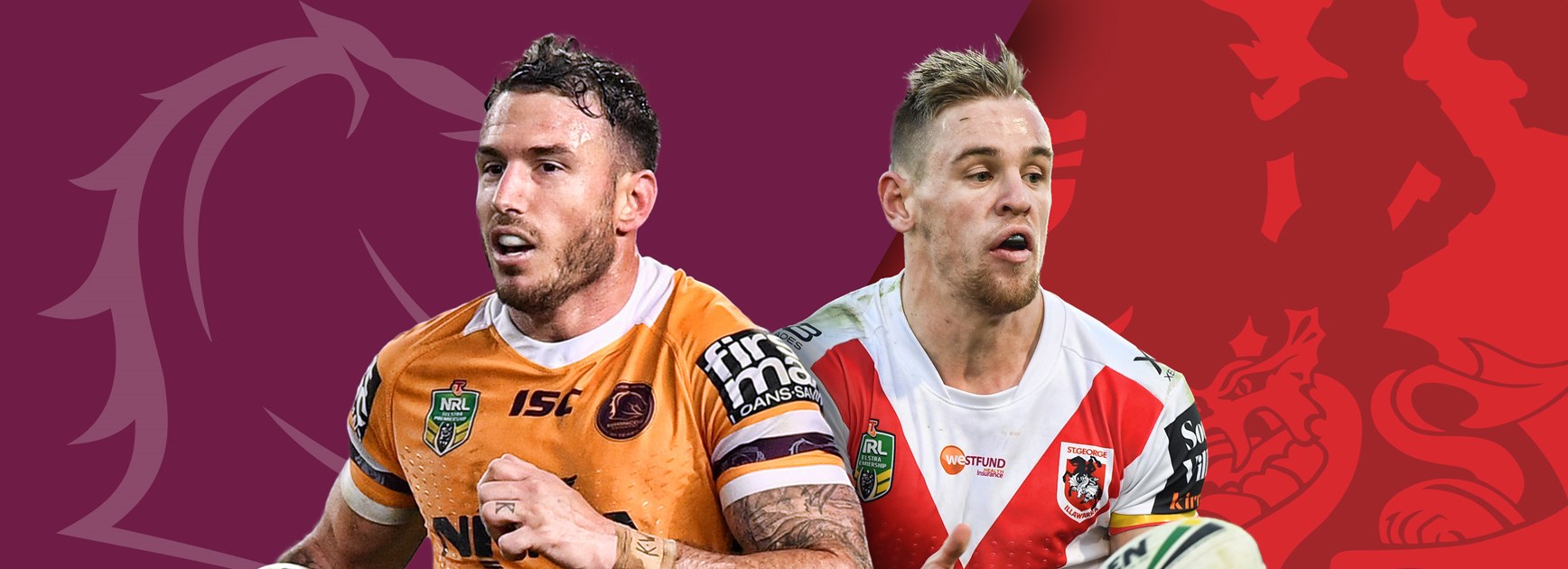 Broncos v Dragons: Fifita starting, Aitken out