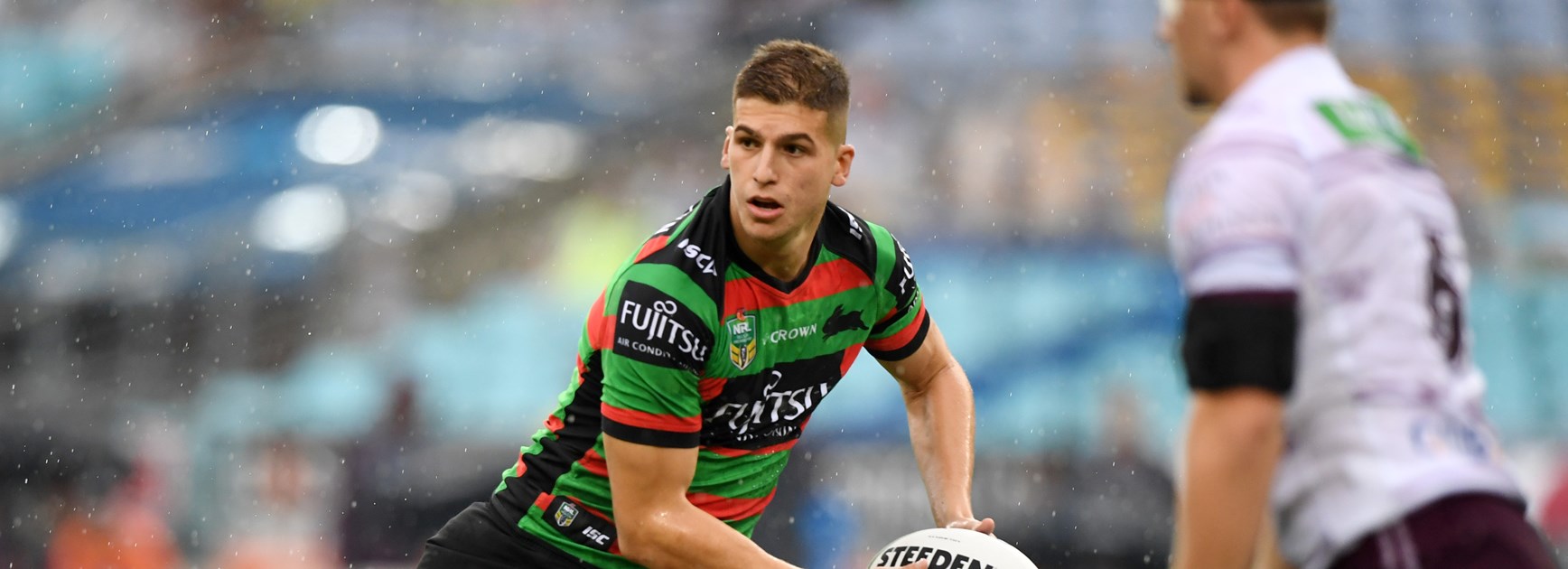 Rabbitohs halfback Adam Doueihi.