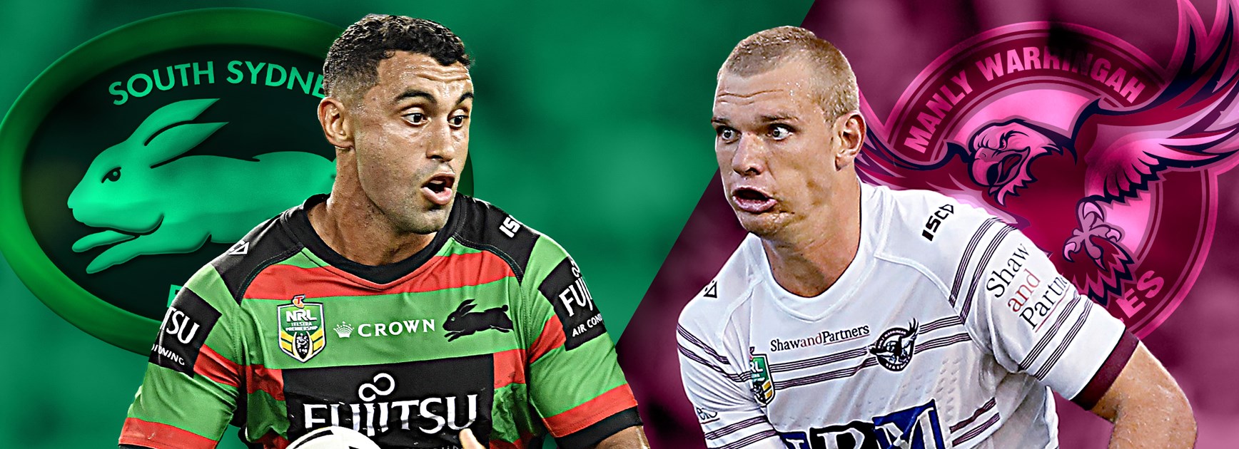 Rabbitohs v Sea Eagles: Hunt recalled, Manly unchanged