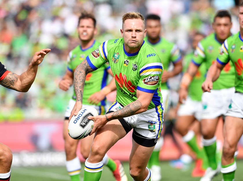 Canberra Raiders utility Blake Austin. 