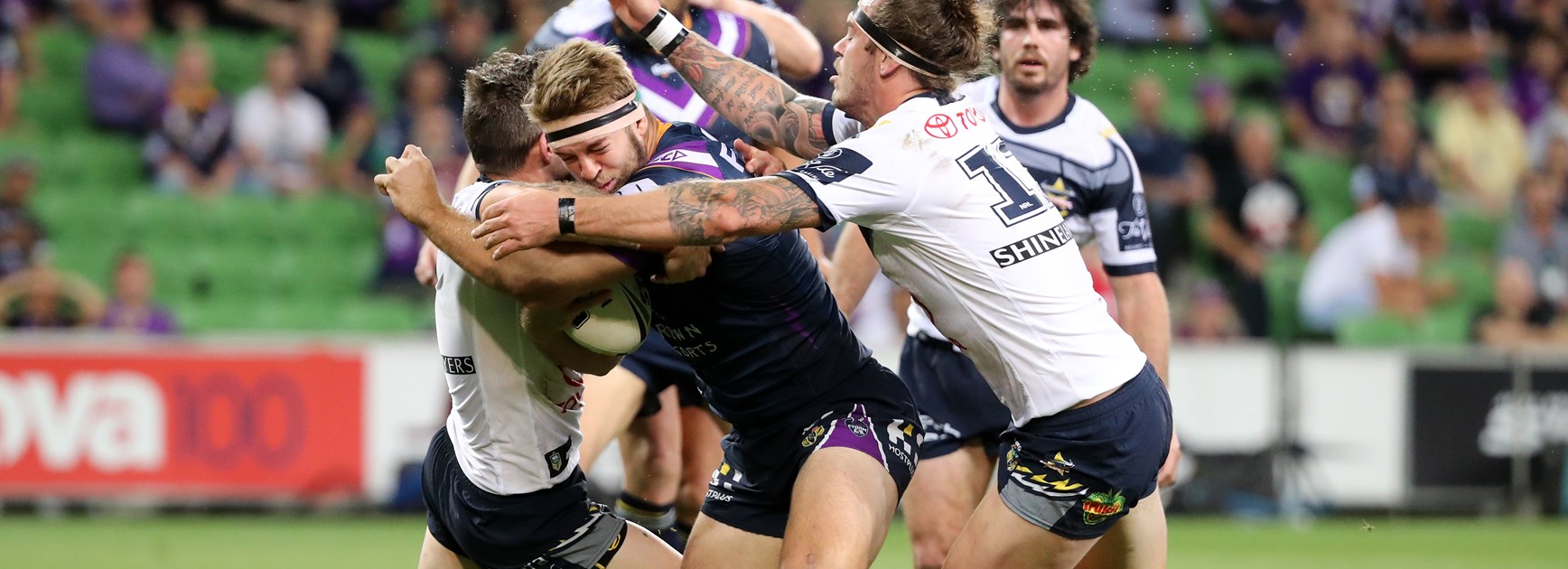 Melbourne Storm prop Christian Welch. 