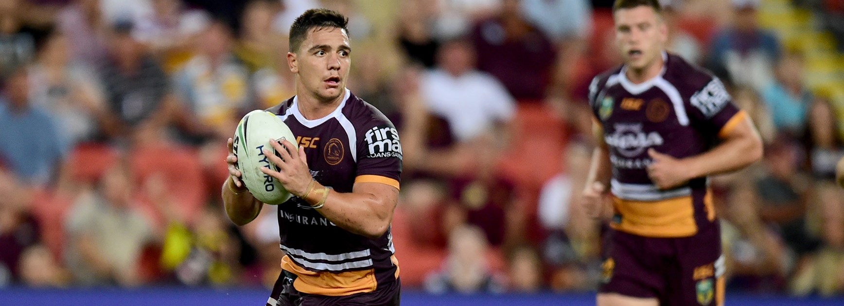 Broncos halfback Kodi Nikorima.