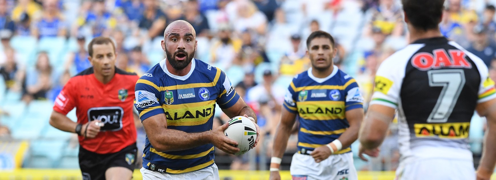 Eels prop Tim Mannah.