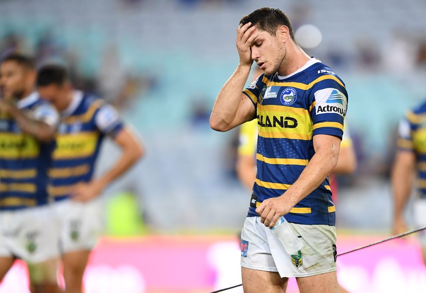 Eels halfback Mitch Moses.