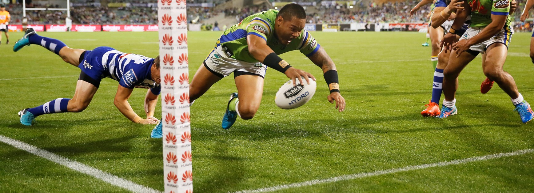 Raiders centre Joey Leilua.