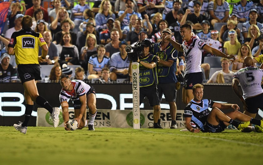 Roosters back-rower Ryan Matterson.