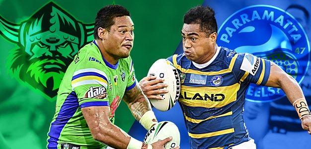 Raiders v Eels: Big guns back for Raiders; Gutherson returns