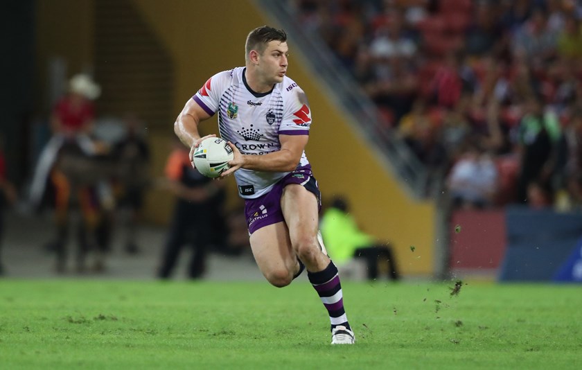 Storm halfback Ryley Jacks.