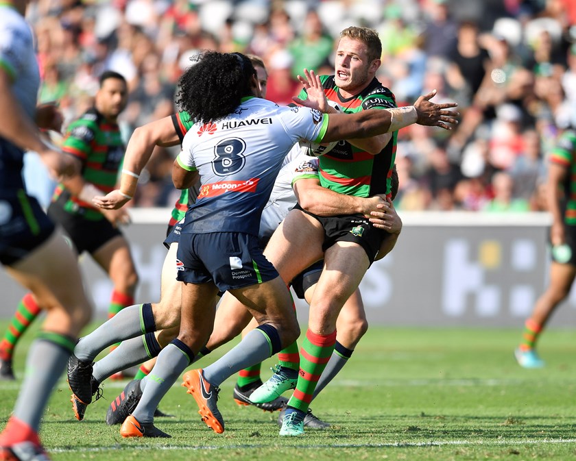 Rabbitohs prop Tom Burgess.