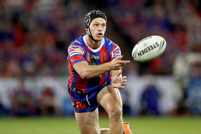 Knights fullback Kalyn Ponga.