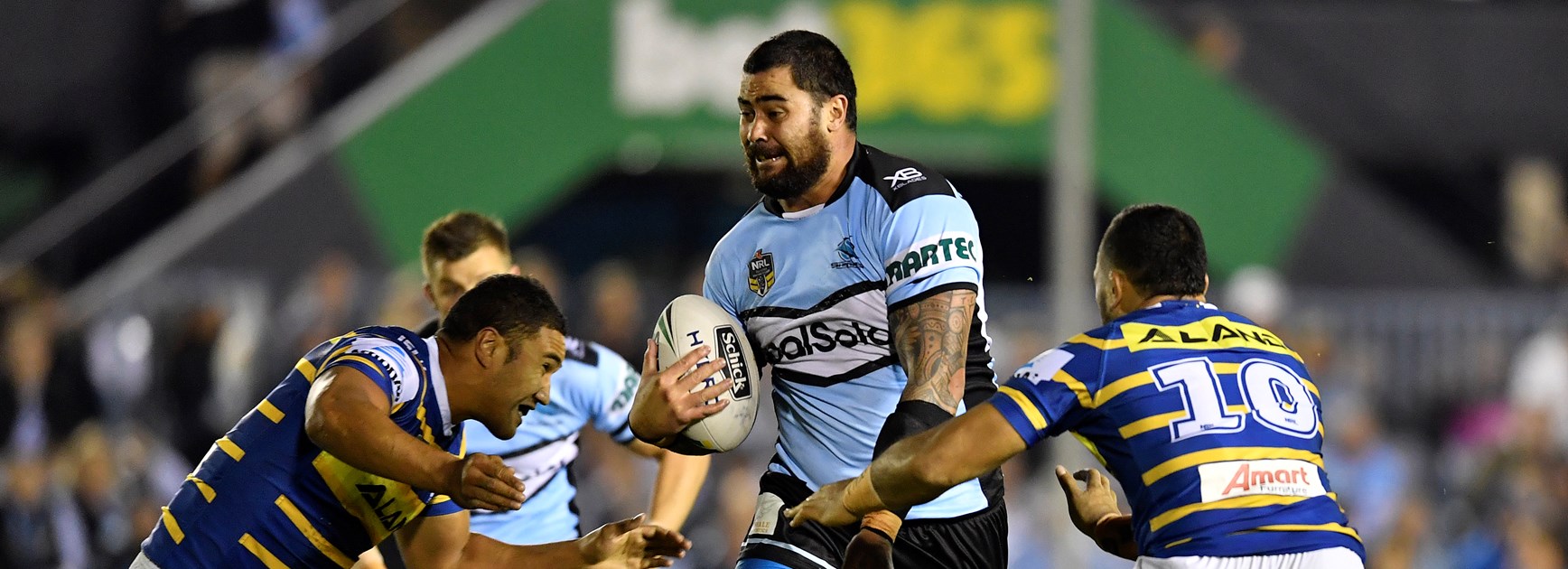 Sharks prop Andrew Fifita.