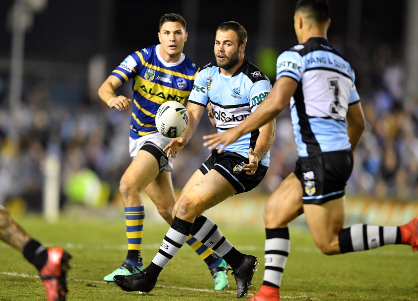 Sharks back-rower Wade Graham.