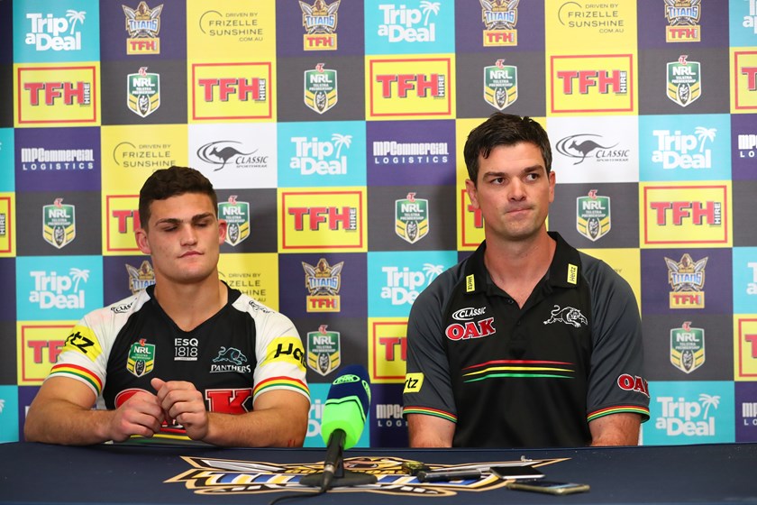 Nathan Cleary and Cameron Ciraldo.