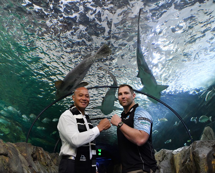 Ben Ross and Frank Puletua.