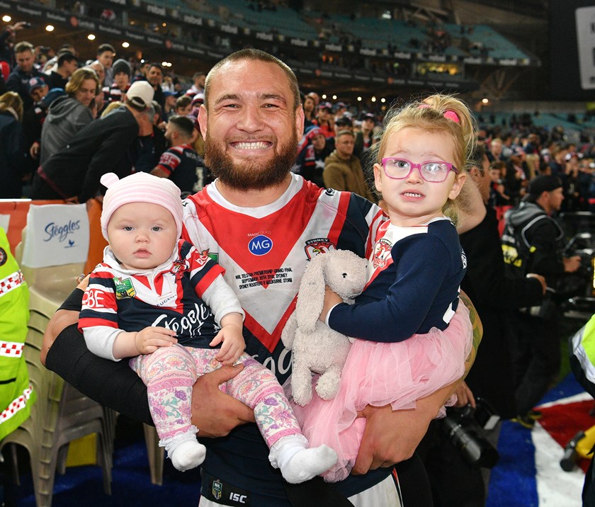 Roosters prop Jared Waerea-Hargreaves.