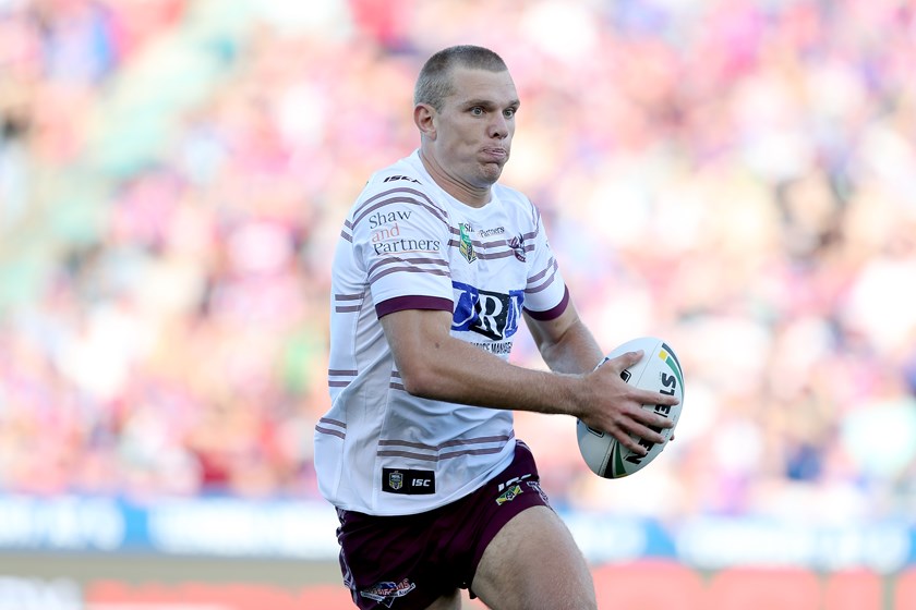 Manly fullback Tom Trbojevic.