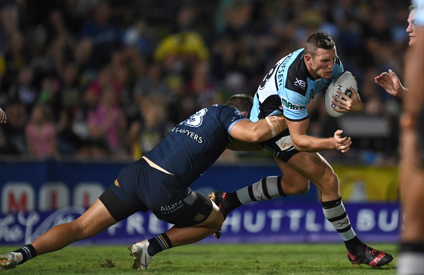 Sharks back-rower Kurt Capewell.