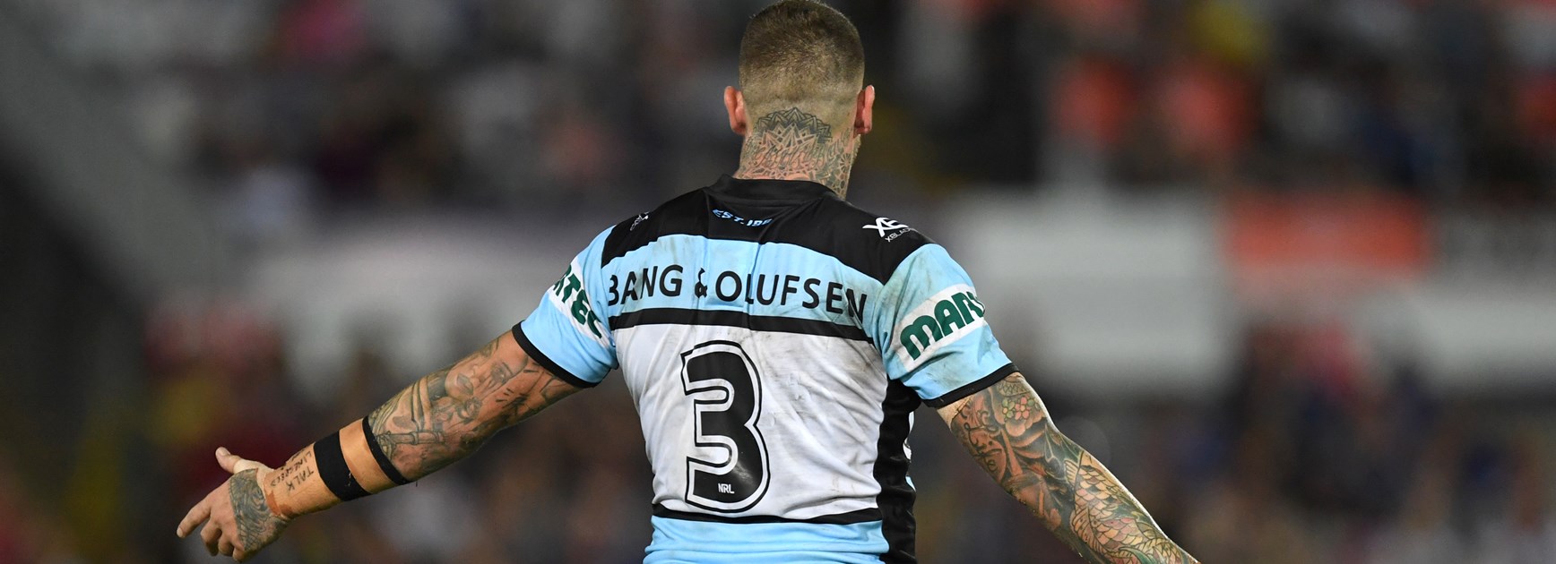 Cronulla's Josh Dugan.