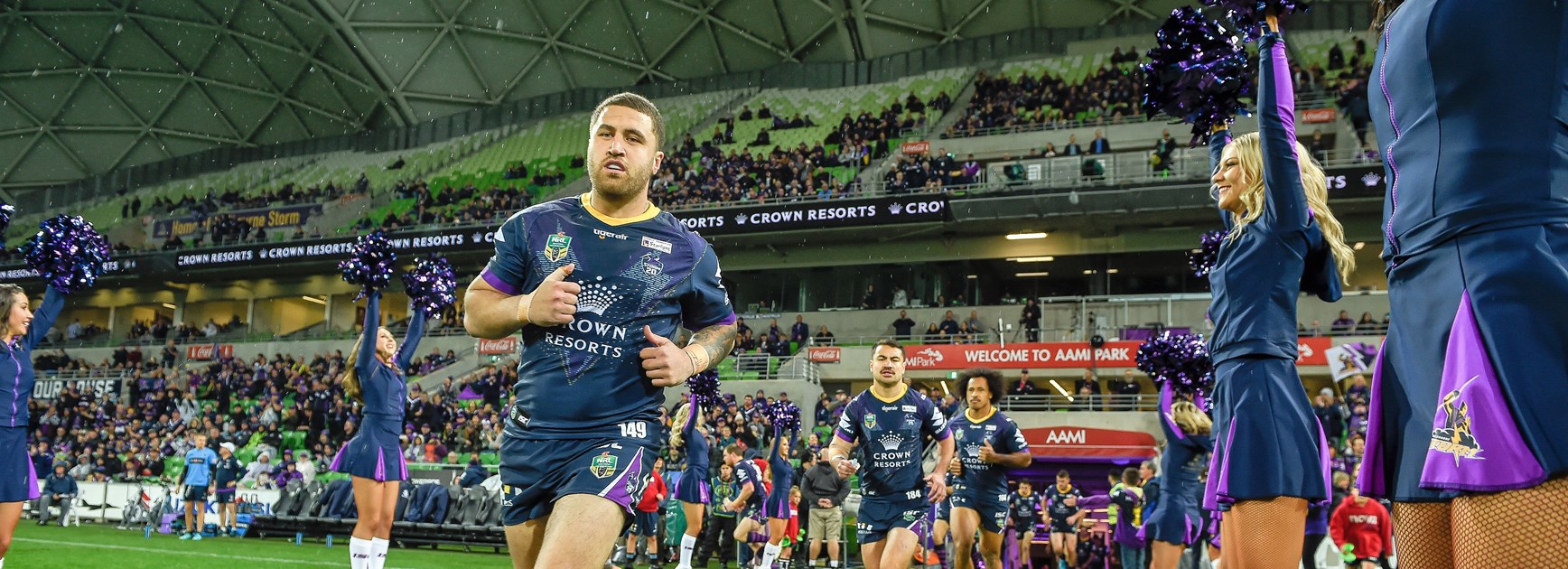 Melbourne Storm forward Kenny Bromwich.