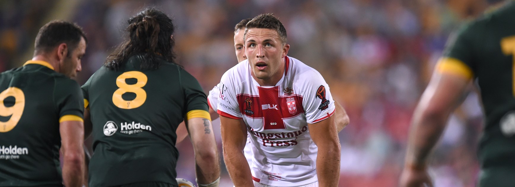 South Sydney and England star Sam Burgess.