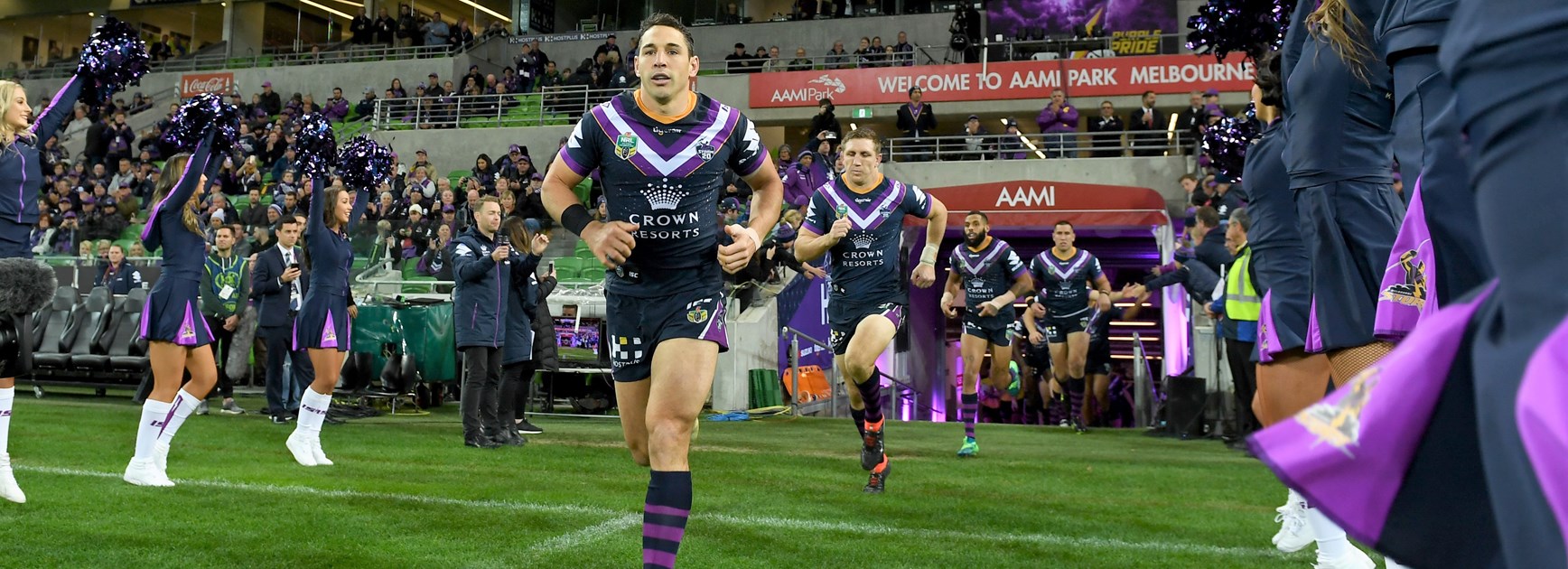 Storm great Billy Slater.