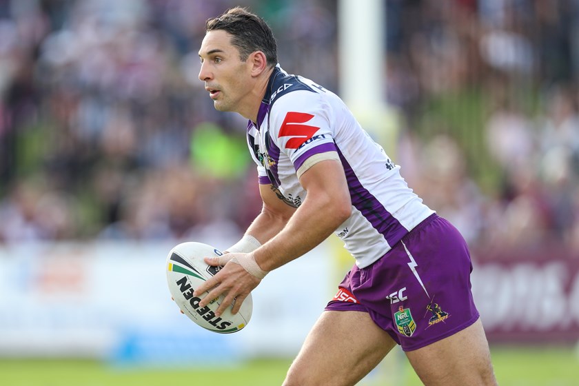 Storm fullback Billy Slater.