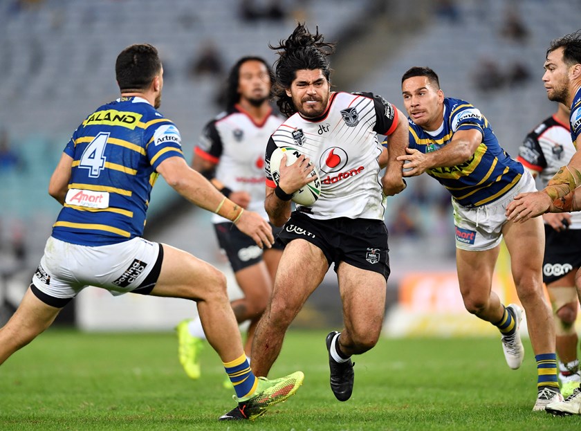 Warriors second-rower Tohu Harris.