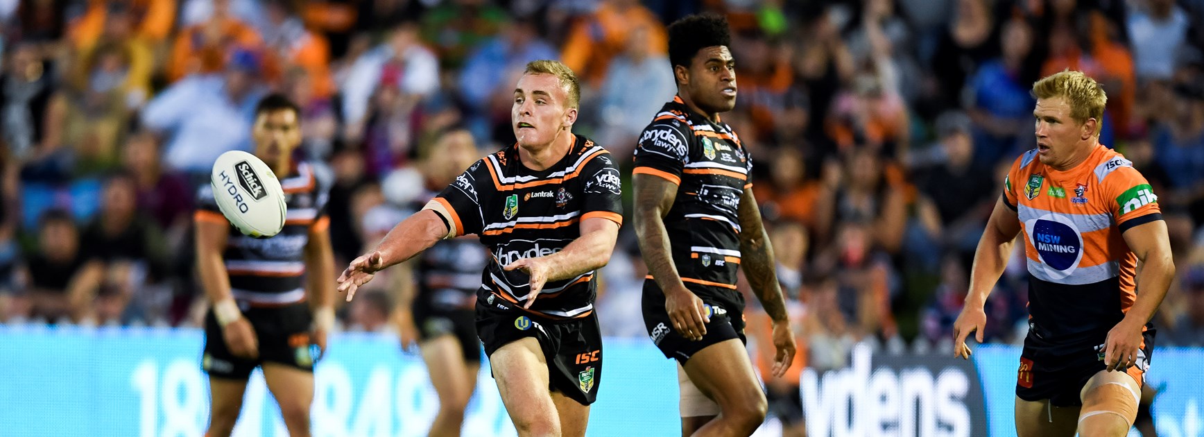 Wests Tigers hooker Jacob Liddle