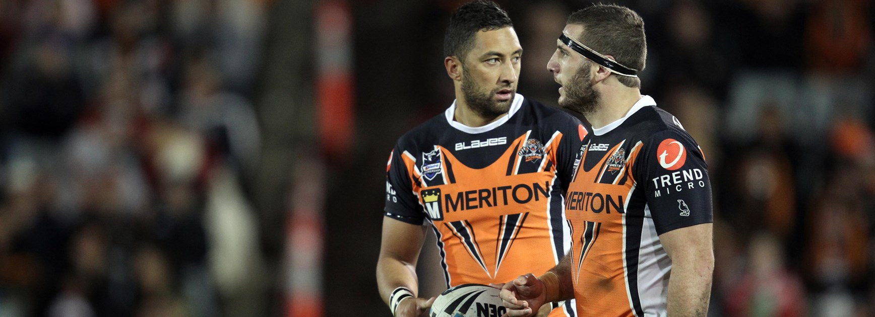 Benji Marshall and Robbie Farah in 2012.