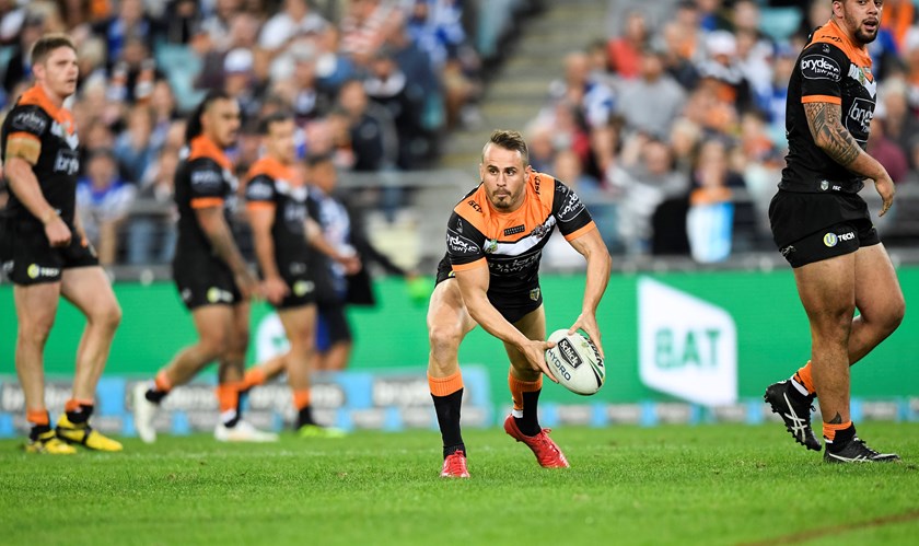 Wests Tigers recruit Josh Reynolds.