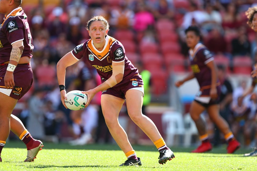 Broncos hooker Brittany Breayley.