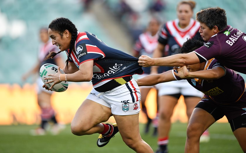 Roosters and Jillaroos forward Tazmin Gray.