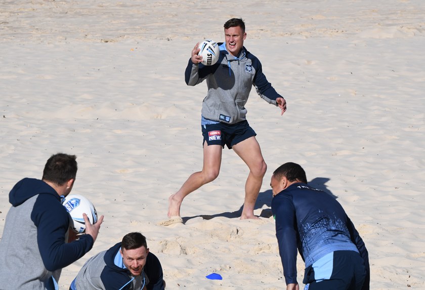 Jack Wighton is loving his time in camp with the Blues.