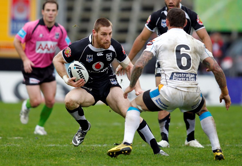 Brent Tate during his time with the Warriors.