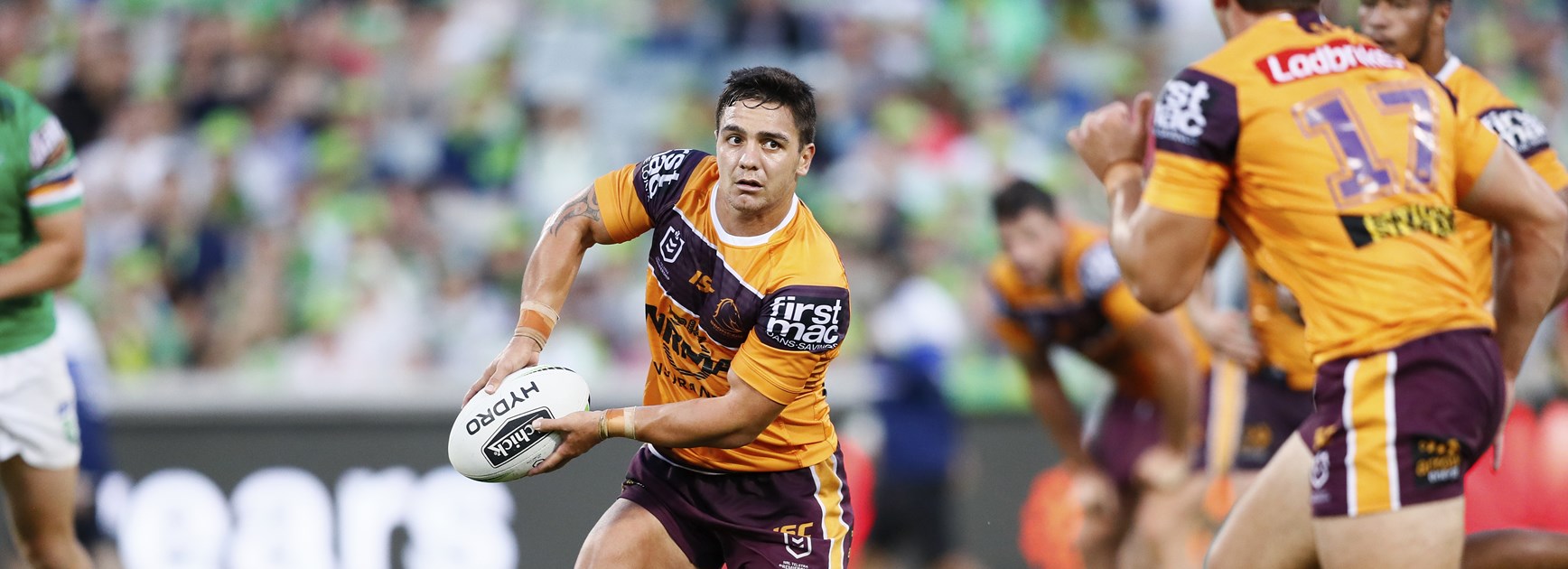 Broncos half Kodi Nikorima.