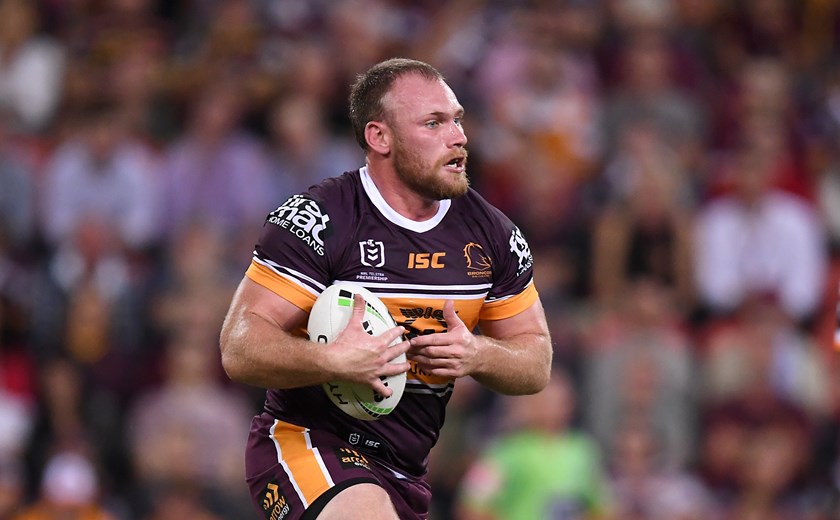 Brisbane Broncos prop Matt Lodge.