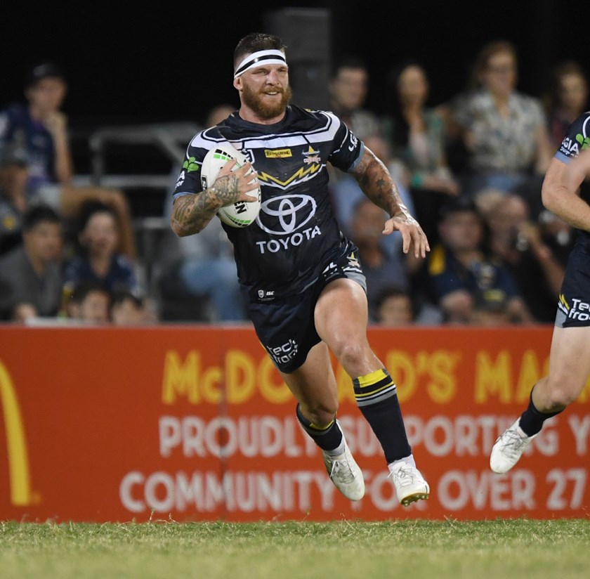 Cowboys forward Josh McGuire.