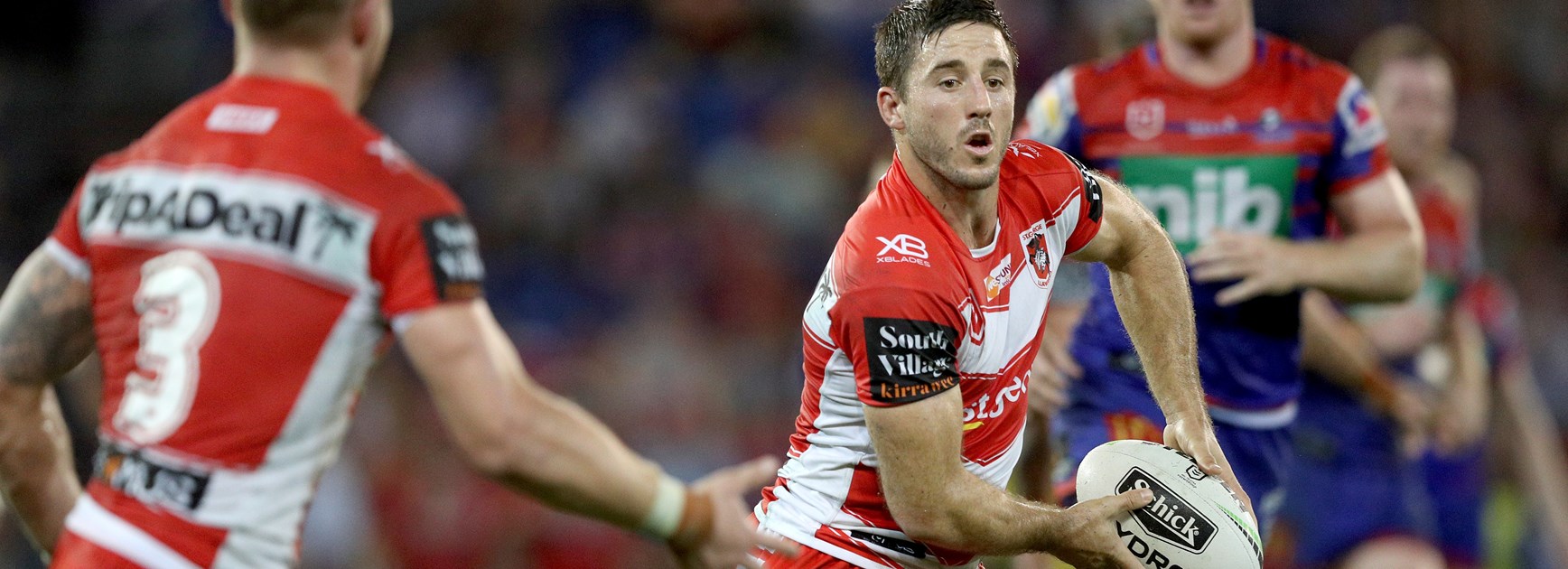 Dragons halfback Ben Hunt.