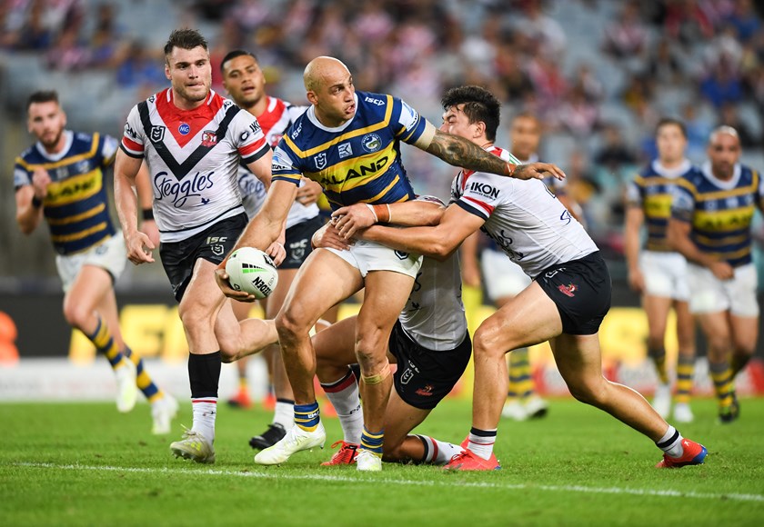 Eels winger Blake Ferguson.