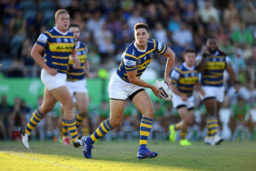 Eels half-back Mitch Moses.